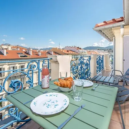 Διαμέρισμα #35 2p Clemenceau, Centrale/terrasse & Ac